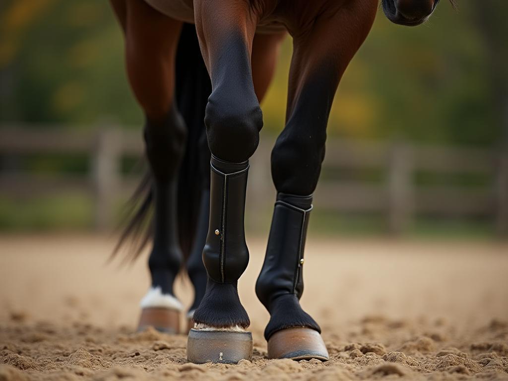 Equestrian rider wearing EquiStride Performance Riding Boots